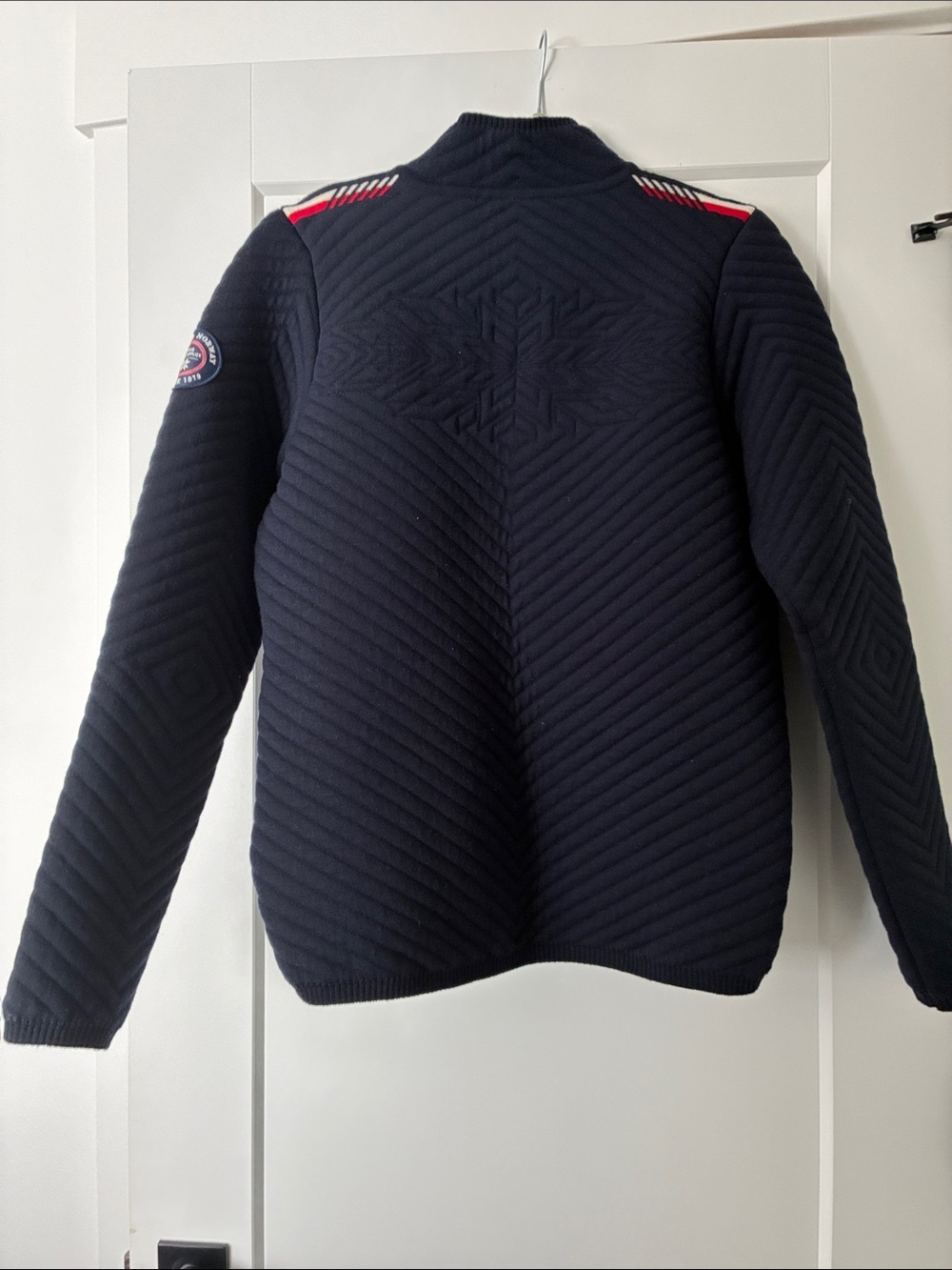 Women’s DALE OF NORWAY Navy Quilted Zip-Up Jacket 🇳🇴 - Picture 3 of 6